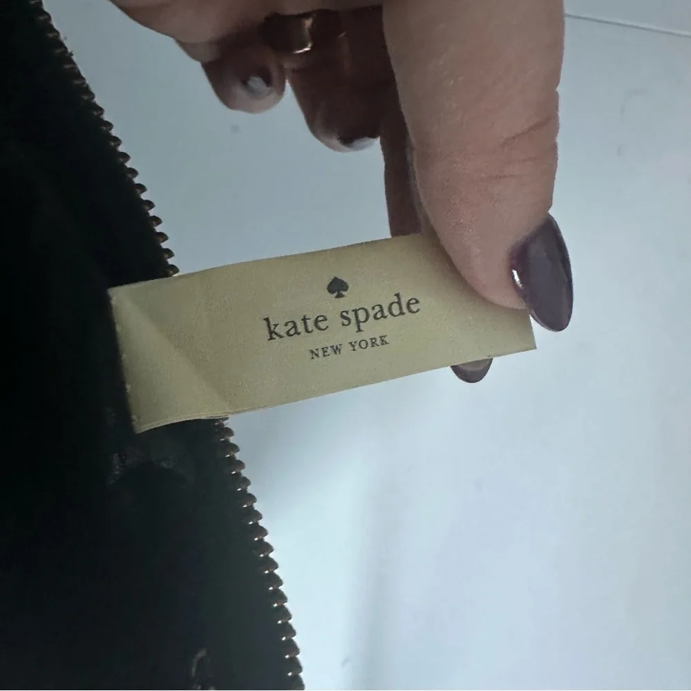 Kate Spade 100% Leather Black Crossbody‎ Bag